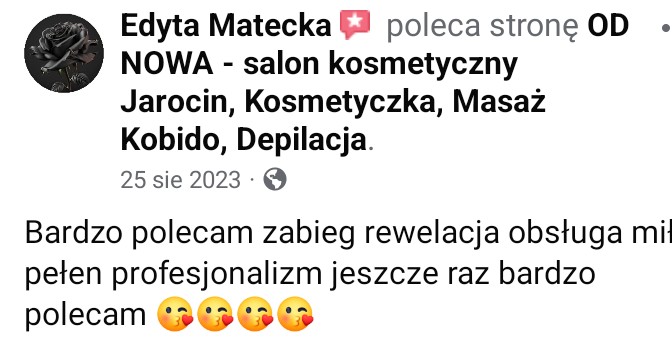 salon kosmetyczny od nowa jarocin opinia
