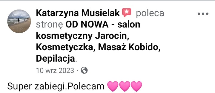 salon kosmetyczny od nowa jarocin opinia