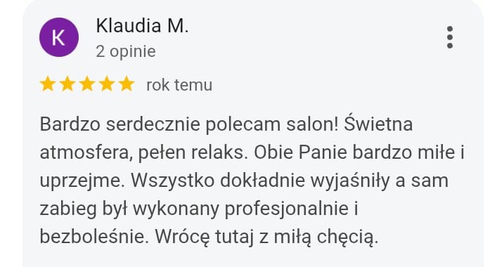 salon kosmetyczny od nowa jarocin opinia