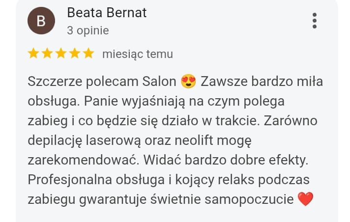 salon kosmetyczny od nowa jarocin opinia